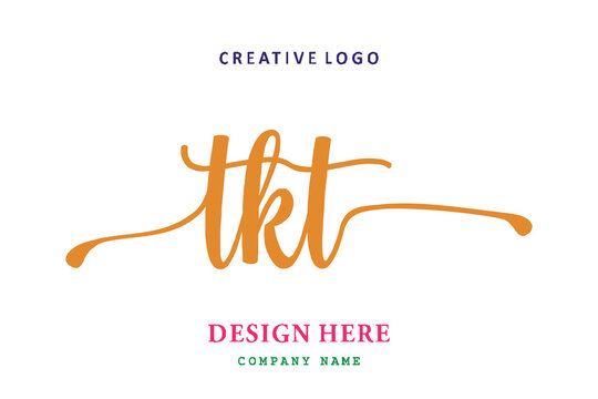 TKT  lettering logo is simple, easy to understand and authoritative