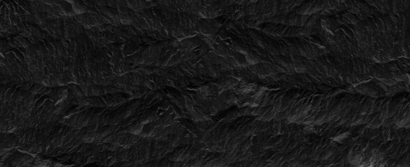 Black lined marble stone texture background.