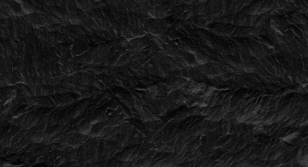 Black lined marble stone texture background.