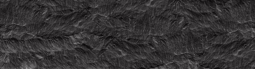Abstract dark grey black slate background or texture.