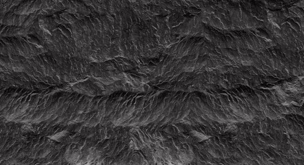 Abstract dark grey black slate background or texture.