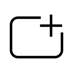 Obraz premium create icon on white background 