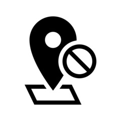 disable location icon on white background	
