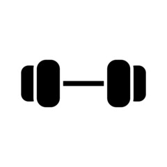 Barbell Icon isolated on white background from health collection. trendy barbell icons and modern barbell symbols for logos, web, apps . simple barbell sign icon.