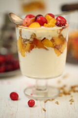 yogurt with berries