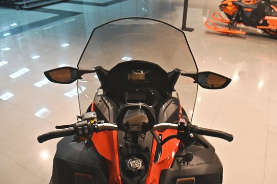 Snowmobile Ski-Doo Skandic 900 swt - Surgut, Russia - 22 October 2021