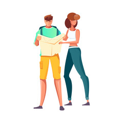 Looking On Map Composition