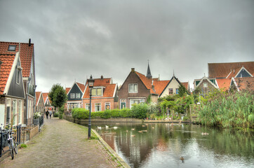 Fototapeta na wymiar Volendam, Netherlands