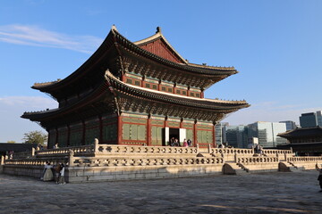 Naklejka premium Photos of Seoul