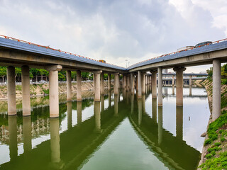 Xiamen Fujian China Chinese landscape city village sea and mountains culture technology architecture