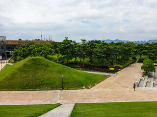 Xiamen Fujian China Chinese landscape city village sea and mountains culture technology architecture