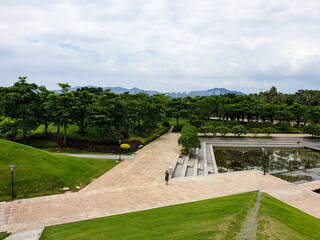 Xiamen Fujian China Chinese landscape city village sea and mountains culture technology architecture