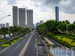 Xiamen Fujian China Chinese landscape city village sea and mountains culture technology architecture