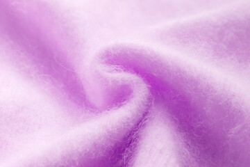 薄ピンク紫色のふんわりアンゴラニット地のテクスチャ　パステルピンクパープルパターン
