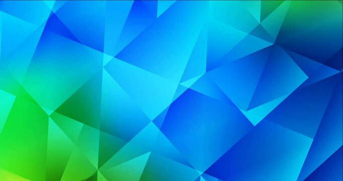 4K looping light blue, green abstract video sample. Abstract holographic concept in motion style. Slideshow for web sites. 4096 x 2160, 30 fps. Codec Photo JPEG.