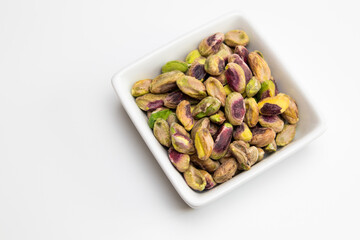 Pistachos naturales secos sin cascara y sin sal
