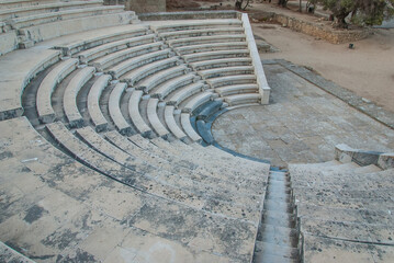 Antique theater in the Rhodes