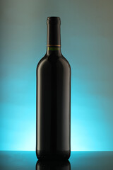 bottle of red wine