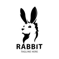Rabbit logo template