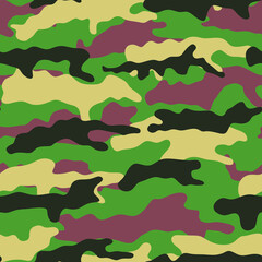 Fototapeta na wymiar Vector camouflage. Army pattern. Illustration.