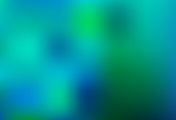 Light BLUE vector blurred shine abstract background.