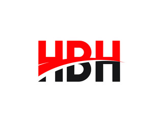 HBH Letter Initial Logo Design Vector Illustration