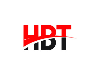 HBT Letter Initial Logo Design Vector Illustration