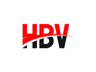 HBV Letter Initial Logo Design Vector Illustration
