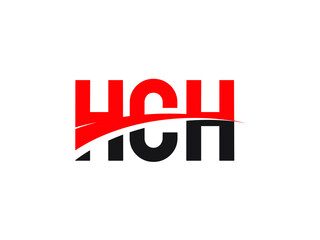HCH Letter Initial Logo Design Vector Illustration