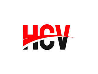 HCV Letter Initial Logo Design Vector Illustration