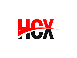 HCX Letter Initial Logo Design Vector Illustration