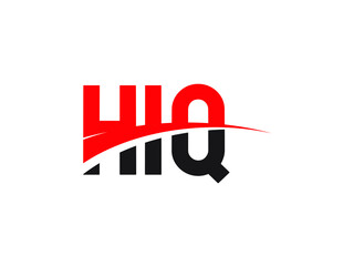 Obraz premium HIQ Letter Initial Logo Design Vector Illustration