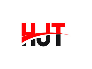 HJT Letter Initial Logo Design Vector Illustration