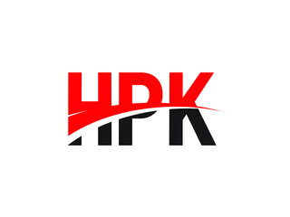 HPK Letter Initial Logo Design Vector Illustration