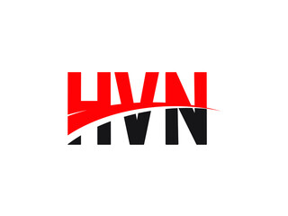 HVN Letter Initial Logo Design Vector Illustration