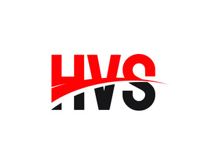 HVS Letter Initial Logo Design Vector Illustration