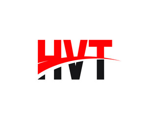 HVT Letter Initial Logo Design Vector Illustration