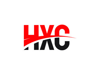 HXC Letter Initial Logo Design Vector Illustration