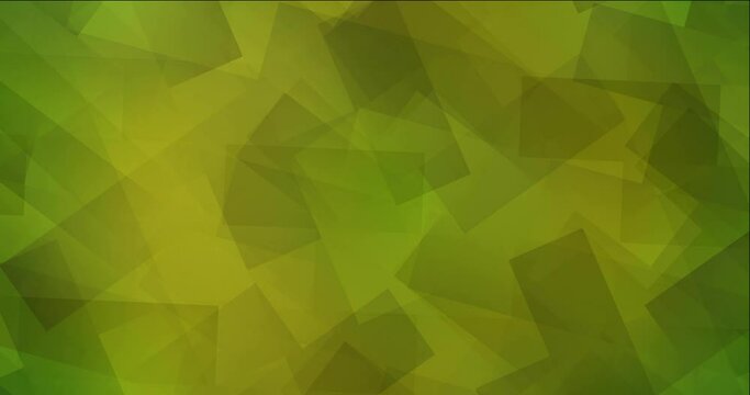 4K looping light green, yellow flowing video with rectangles. Colorful fashion clip with gradient rectangles. Flicker for designers. 4096 x 2160, 30 fps.