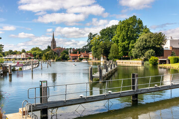 The River Thames in Marlow,
