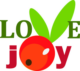 joy, valentine's day, berries, love, red, vector, fruit, summer, pleasure, for printing posters and cards, for fabric.