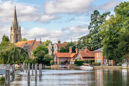 The River Thames and All Saints Church, Marlow