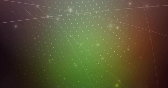 4K looping dark green, red abstract animation with circle shapes. Glitter abstract illustration with blurred drops of rain. Clip for your commercials. 4096 x 2160, 30 fps.