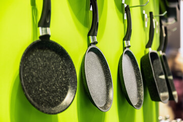 different types of non-stick frying pans for cooking