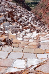 Salinerass de Maras in Peru