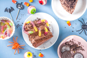 Funny cake for Halloween party