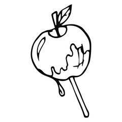 Vector illustrations. New Year's drawings.