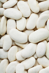 White beans are beans with a full-screen texture.