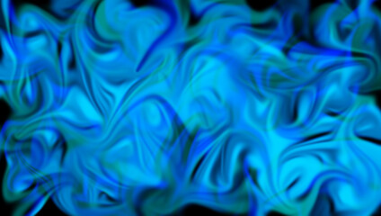 Marbled blue and light blue black background