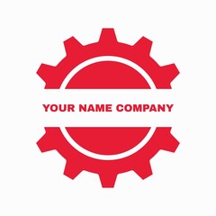 Simple modern industrial logo